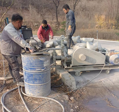 连州路面下沉注浆